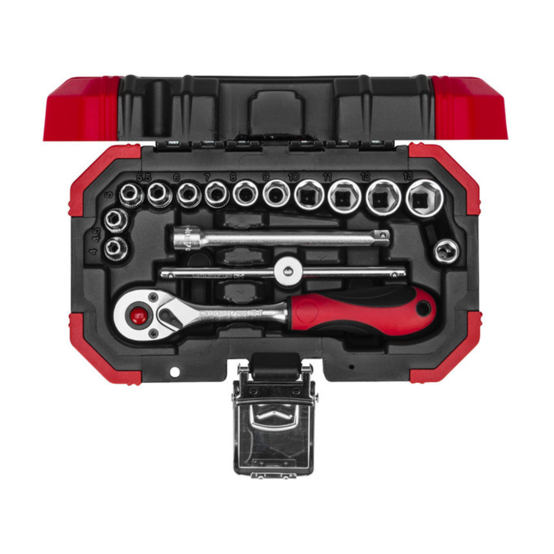 GEDORE RED Socket Set – 16 Piece (1/4″ Drive)