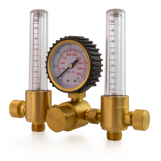 TAURUS FLOWMETER DOUBLE OUTLET ARGON
