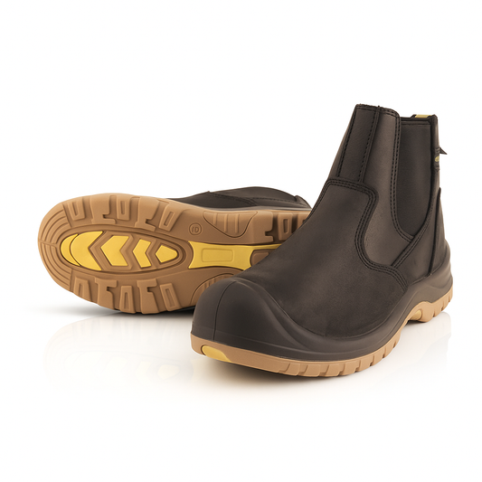 EVEREST Craftsman Safety Boot — Premium Protection with Style