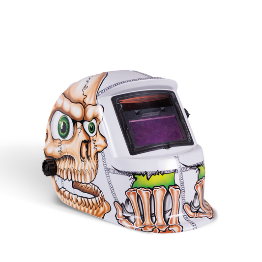 Matweld Auto-Darkening Welding Helmet – Skull Design