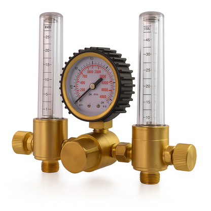 TAURUS FLOWMETER DOUBLE OUTLET ARGON