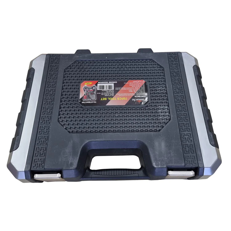 75-Piece Toolbox Set with Plastic Carry Case