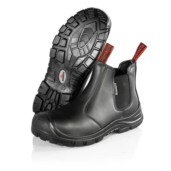 Pinnacle AUSTRA Chelsea Safety Boots - Black