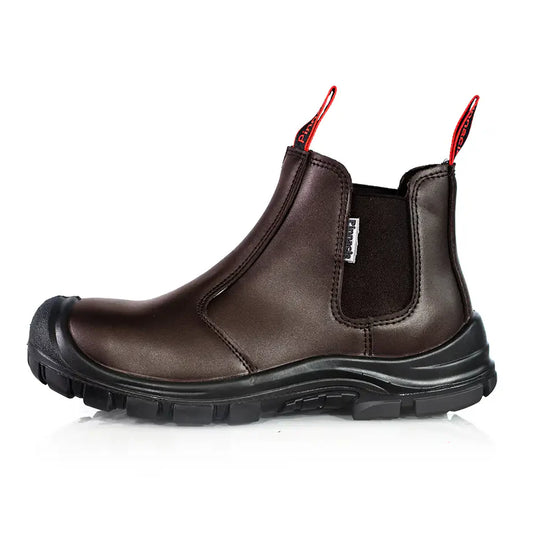 Pinnacle AUSTRA Chelsea Safety Boots - Brown