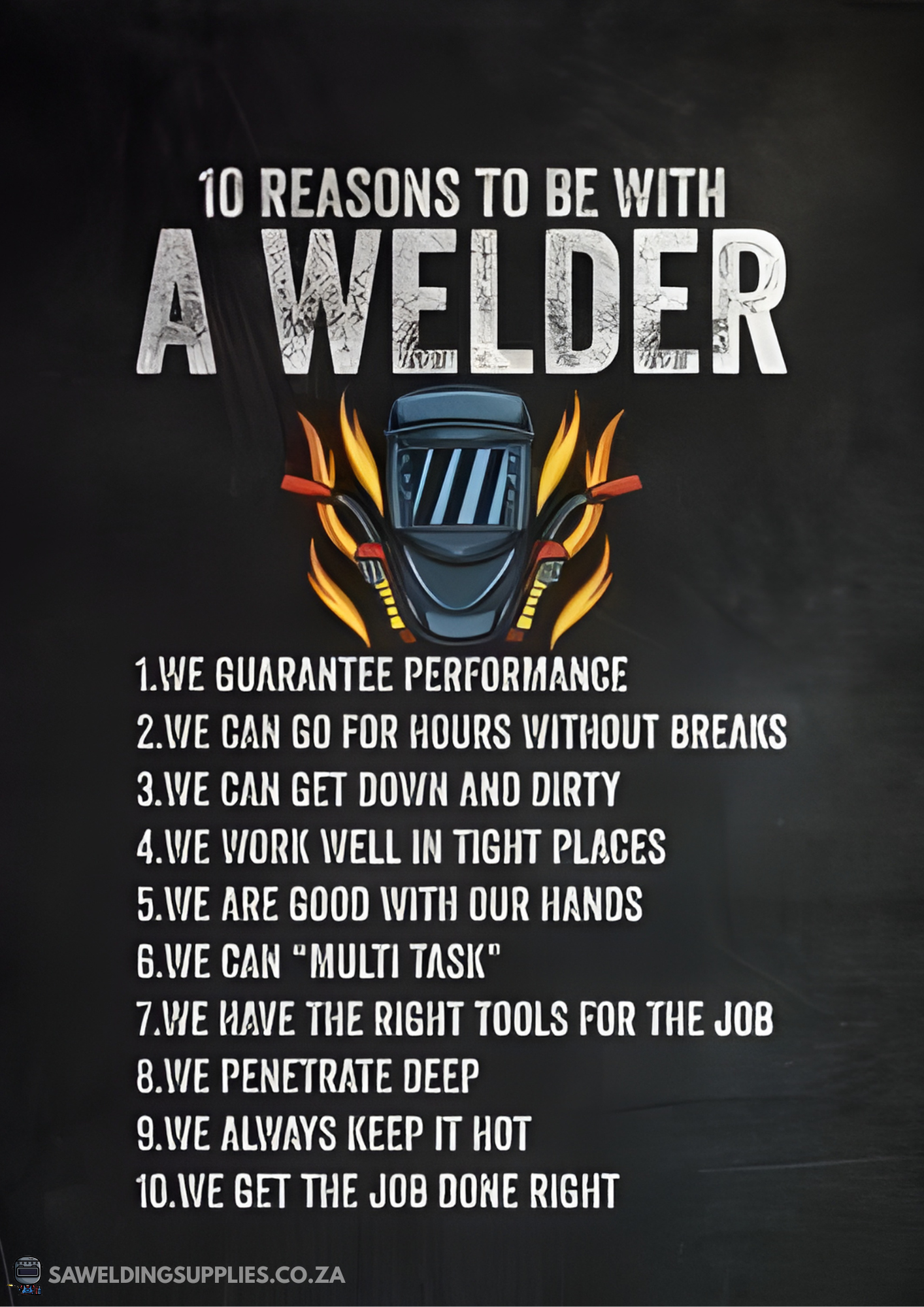 10 Reasons to Be With a Welder