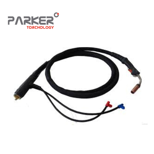PARKER MB501 WATER COOLED MIG TORCH 4MTR