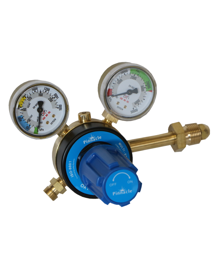 Multi Stage Oxygen Regulatory Brass Bonnet-EN2503