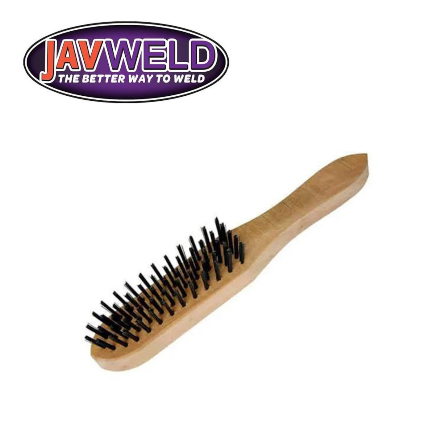 Jav Wire Brush – Stainless Steel 5-Row with Handle