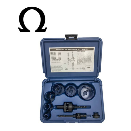 Electrician Holesaw Kit Piece Set