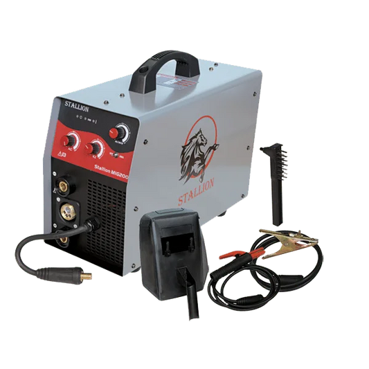 Stallion Multi Process Welder Mig Tig Arc 200 Amp x 5kg