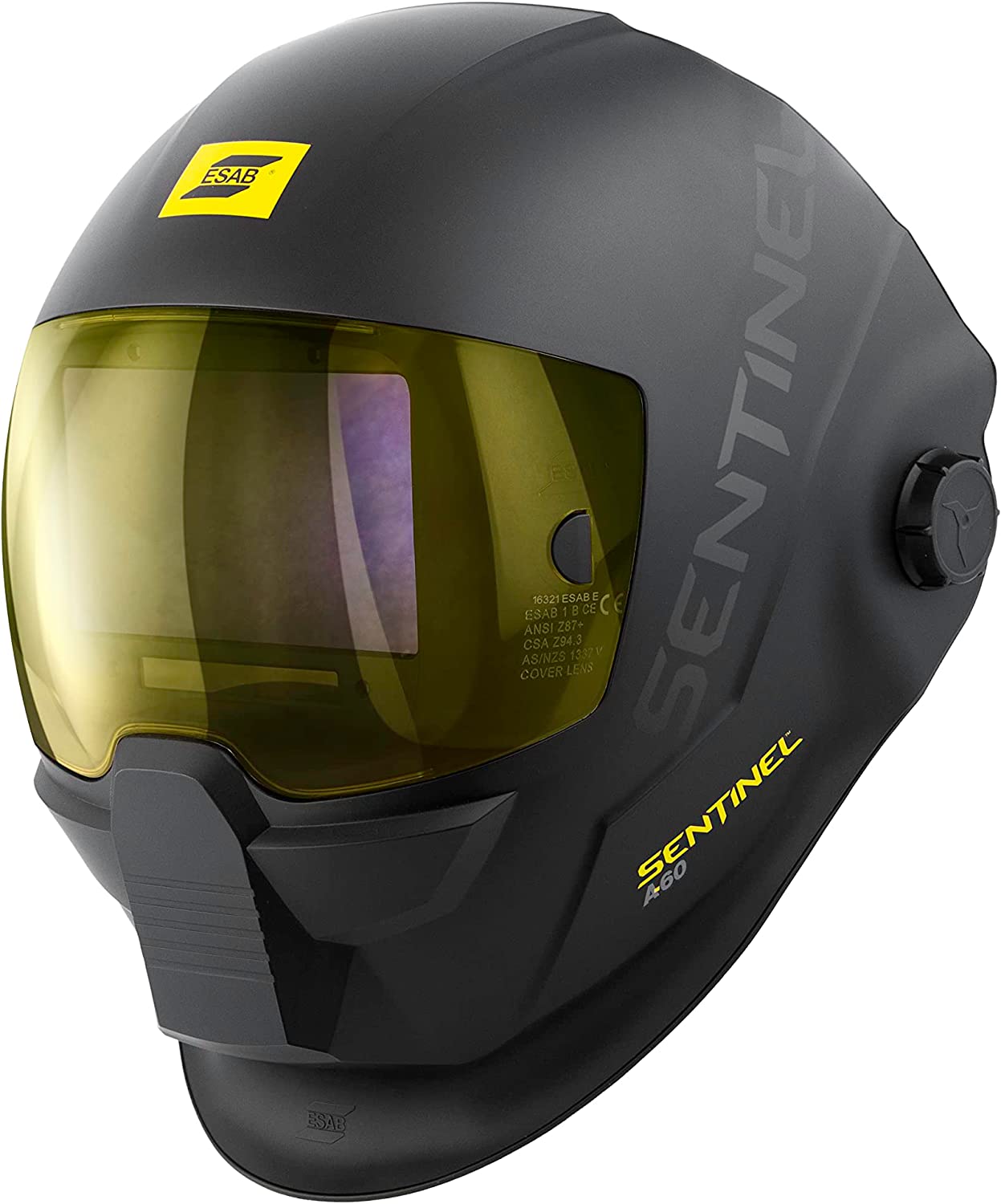 Partial Right Side View Image of the ESAB® Sentinel™ A60 Welding Helmet