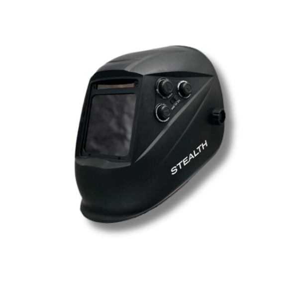 Image of a Partial Left Side View of Stealth Auto Darkening Helmet